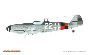 Model kit 1/72 Messerschmitt Bf-109G-10 ERLA The ProfiPACK edition  (Eduard kits)