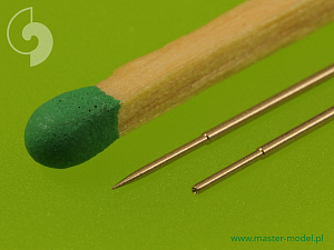Aircraft guns (brass) 1/48 Saab 29A Tunnan - Pitot Tubes