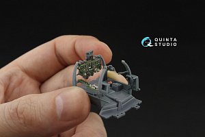 A6M5 Zero (Nakajima Production) 3D-Printed & coloured Interior on decal paper (Eduard)