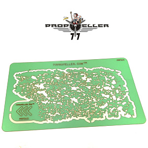 Stencils for airbrushes ' Medium Airbrush Stencils for fine details' 