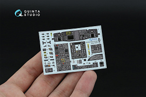 HH-60H Rescue Hawk 3D-Printed & coloured Interior on decal paper (Kitty Hawk) (Small version)