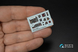 RF-4C Phantom II (late with DMAS) 3D-Printed & coloured Interior on decal paper (Hasegawa) (Small version) (with 3D-printed resin parts)