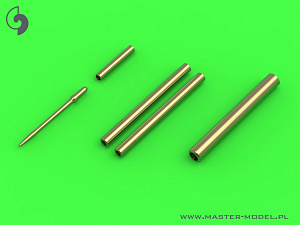 Aircraft guns (brass) 1/48 Northrop F-5 Tiger II "Freedom Fighter" (shark nose versions) - Northrop F-5E, F-5F - Pitot Tube and 20mm gun barrels