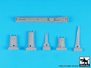 Additions (3D resin printing) 1/48 Panavia Tornado BIG set (designed to be used with Eduard kits and Revell kits)