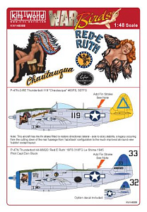 Decal 1/48 Republic P-47N-2-RE Thunderbolt