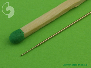 Aircraft guns (brass) 1/48 Messerschmitt Me-163A Komet - armament set (MG 151 barrel tips) & Pitot Tube