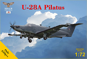 Model kit 1/72 U-28A Pilatus (ISR version, 2x camo) (Sova-M)