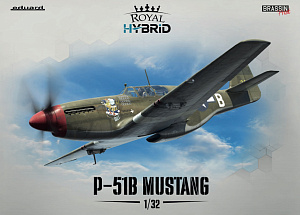 Model kit 1/32 North-American P-51B Mustang (HYBRID Edition) (Eduard kits)