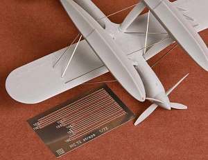 Aircraft detailing sets (etched) 1/72 Macchi C.72 bracing wire set (stainless steel PE) (designed to be used with SBS Model kits)