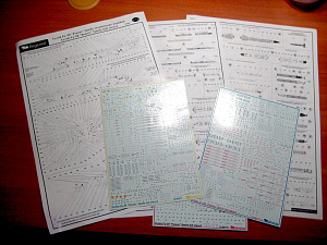 Decal 1/72 Sukhoi Su-24 technical inscriptions (Begemot)