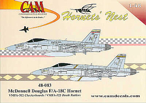 Decal 1/48 McDonnell-Douglas F/A-18C (CAM)