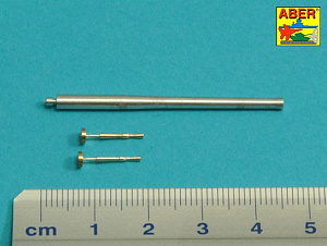 Aircraft detailing sets (brass) 1/35 Barrels for British Cruiser Tanks Mk.IIA, A10 Mk.IA and also Mk.I A9; 40mm 2pdr. + 2pcs. Besa MG (designed to be used with Gecko Models kits)