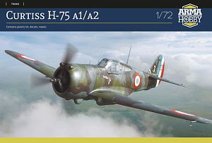 Model kit 1/72 Curtiss H-75 A1/A2 (Arma Hobby)