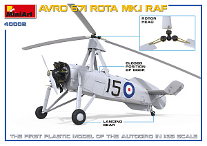 Model kit 1/35 AVRO 671 ROTA MK.I RAF (MiniArt)