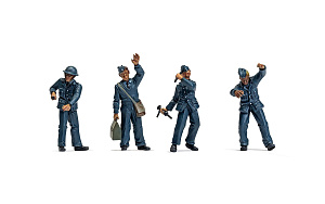 Figures (resin) 1/72 WWII RAF Ground Crew (Airfix)