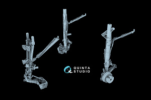 Su-30SM Landing Gear Struts (Zvezda)