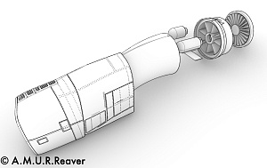 Additions 1/32 Air intakes for F-4J models for Tamiya (A.M.U.R.Reaver) 