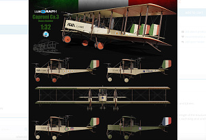 Model kit 1/48 Caproni Ca.3 (Lukgraph)