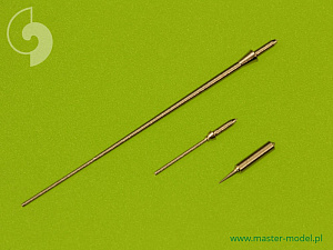 Aircraft detailing sets (brass) 1/72 Saab 35 'Draken' (mid and late versions) - Pitot Tubes & Angle Of Attack probe