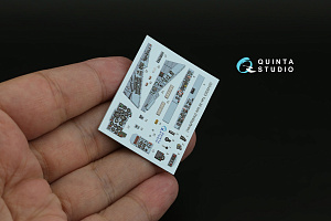 Yak-38 3D-Printed & coloured Interior on decal paper (HobbyBoss)