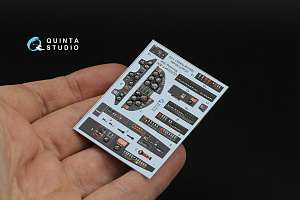F-80C Shooting Star 3D-Printed & coloured Interior on decal paper (Czech Model/Special Hobby)