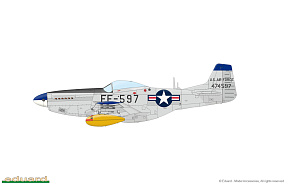 Model kit 1/48 North-American F-51D and RF-51D Mustang KOREA DUAL COMBO (Eduard kits)