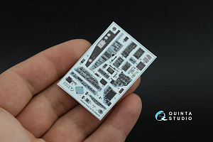 Ka-50 (blue-gray panels) 3D-Printed & coloured Interior on decal paper (Arma models)