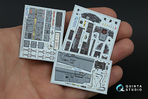 F-104S-ASA 3D-Printed & coloured Interior on decal paper (Italeri)