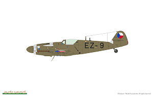 Model kit 1/72 Avia S-199 Avia S-199 bubble canopy ProfiPACK edition (Eduard kits)