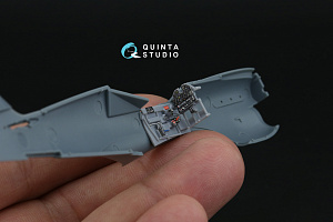 P-40N Warhawk 3D-Printed & coloured Interior on decal paper (Special Hobby)