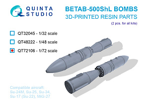 BETAB-500ShL Bombs, 2 pcs (for all kits)