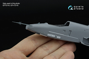 Su-25 Exterior Set Pt.2: rivet lines, small intakes, flare dispensers, harches and panels (Zvezda)