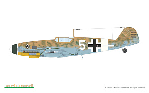 Model kit 1/72 Limited Edition AFRIKA - Messerschmitt Bf 109 (Dual Combo) (Eduard kits)