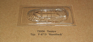 Vacu Canopy 1/72 P-47 D Razorback (TAM) (Rob Taurus)
