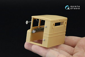Voroshilovets Tractor 3D-Printed & coloured Interior on decal paper (Trumpeter) (with 3D-printed resin parts) 