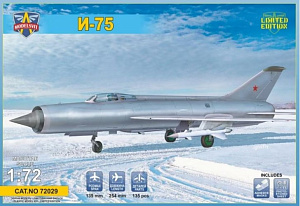 Model kit 1/72 I-75 Advanced Soviet interceptor prototype (Modelsvit) 