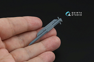 R-77-1 Ver.1  Air-to-Air Missiles with Launchers, 2 pcs (for all kits)