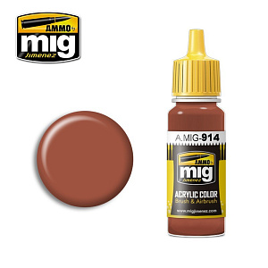 Acrylic paint ROTBRAUN LIGHT (Ammo Mig) (17ml) 