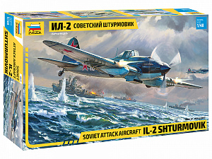 Model kit 1/48 Ilyushin Il-2 Stormovik (Zvezda)