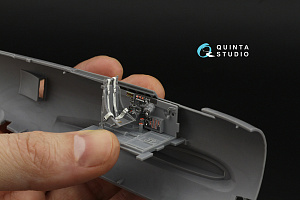 P-47N-1 Thunderbolt 3D-Printed & coloured Interior on decal paper (Miniart)