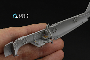 Nakajima Ki-84 3D-Printed & coloured Interior on decal paper (Arma Hobby)