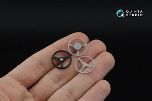 Ford GT40 Mark II 3D-Printed & coloured Interior on decal paper (Fujimi) (with 3D-printed resin parts)