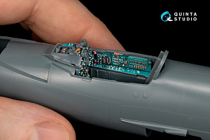 MiG-21bis early Fishbed-L 3D-Printed & coloured Interior on decal paper (Eduard) (with 3D-printed resin parts)