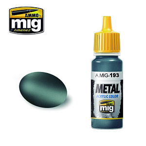 Acrylic paint BLUISH TITANIUM (Ammo Mig) (17ml) 