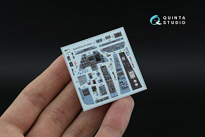  Ka-50 (blue-grey panels) 3D-Printed & coloured Interior on decal paper (Italeri) (with 3D-printed resin parts)