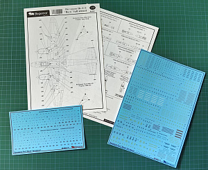 Decal 1/48 Pe-2 technical labels (Begemot)