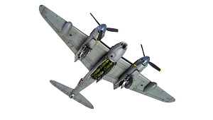 Model kit 1/72 De Havilland Mosquito B.Mk.XVI Airfix)