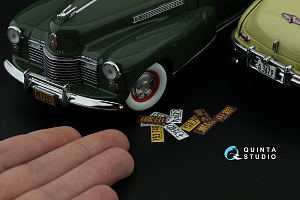 Southwestern U.S. License Plates 1940-1950 (All kits) (with metal base)