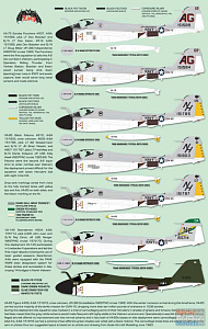 Decal 1/32 Grumman A-6A Intruder (9) (Zotz)