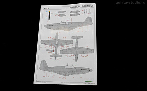 Model kit 1/32 North-American P-51B Mustang (HYBRID Edition) (Eduard kits)